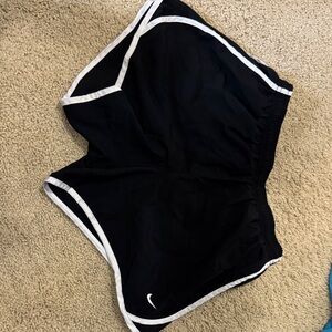 Nike kid’s Black and White Athletic Shorts